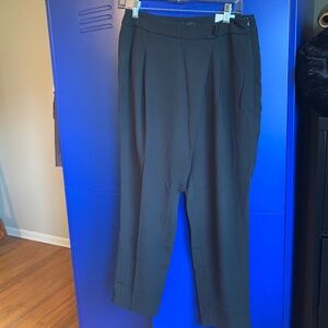 WHBM black harem like work pants women’s size 6